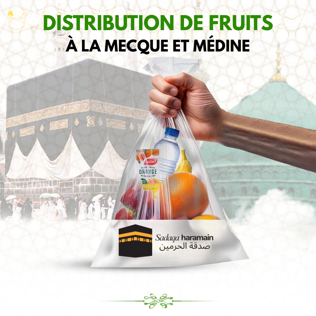 Sadaka Jariya - Sac de fruits